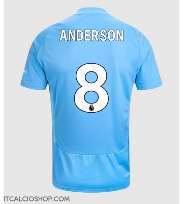 Nottingham Forest Elliot Anderson #8 Terza Maglia 2024-25 Manica Corta